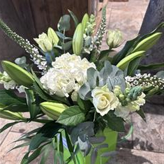 Neutral Hand Tied Bouquet
