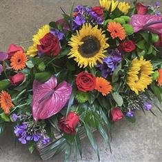 Bright Casket Spray