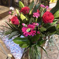 Mothers Day Pink Vase Arrangement