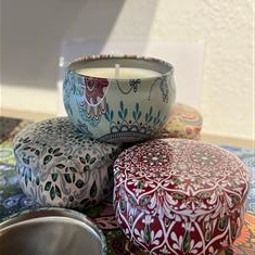 Scented Tin Candle