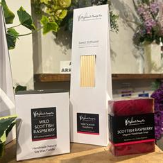 Wild Scottish Raspberry Scented Gift Set