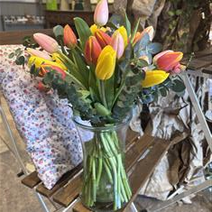 Tulip Vase Arrangement
