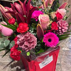 Christmas Hand Tied Bouquet