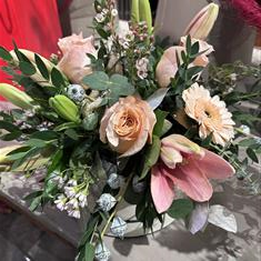 Winter Hat Box Arrangement